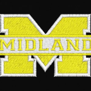 Midland M with Bar and MIDLAND through Center
