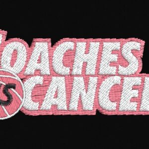 Coaches VS. Cancer PINK on Black