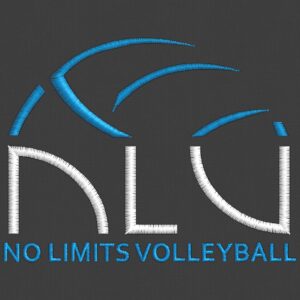 No Limits NLV Logo on Dark Grey