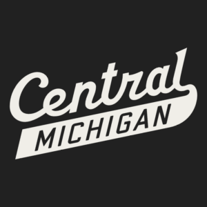Central Michigan Script with Tail