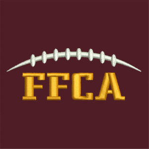 Central Michigan University FFCA with Football Laces 3D Puff HATS