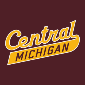Central Michigan Script with Tail 2 COLOR